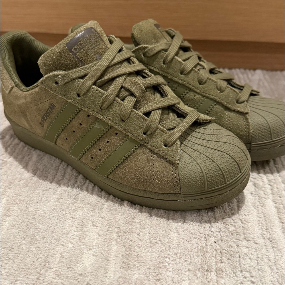 Adidas Olive Green Casual Sneakers